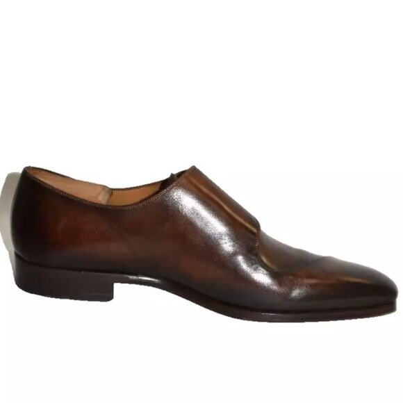 Magnanni Hafiz Double Strap Monk Shoe Brown 13 M US 20567 DD435 main image 4